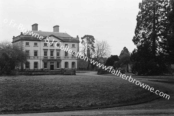 HOUSE NORTH FRONT FROM AVENUE